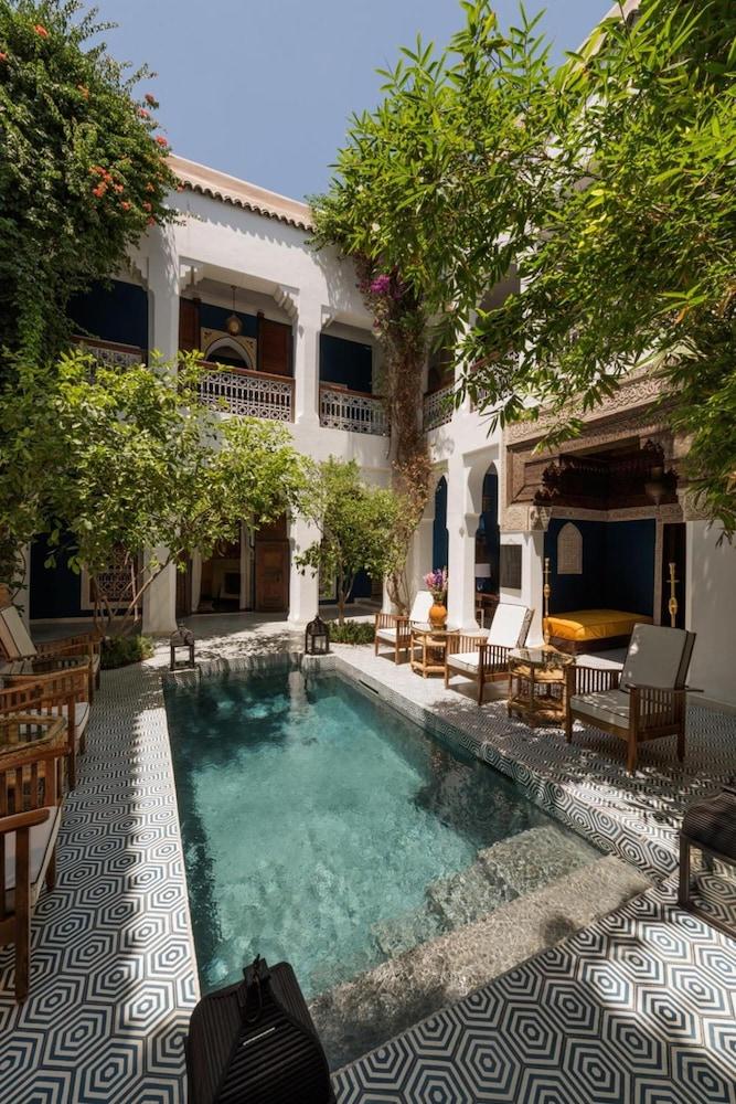 Hotel Riad Les Yeux Bleus Marrakesch Exterior foto