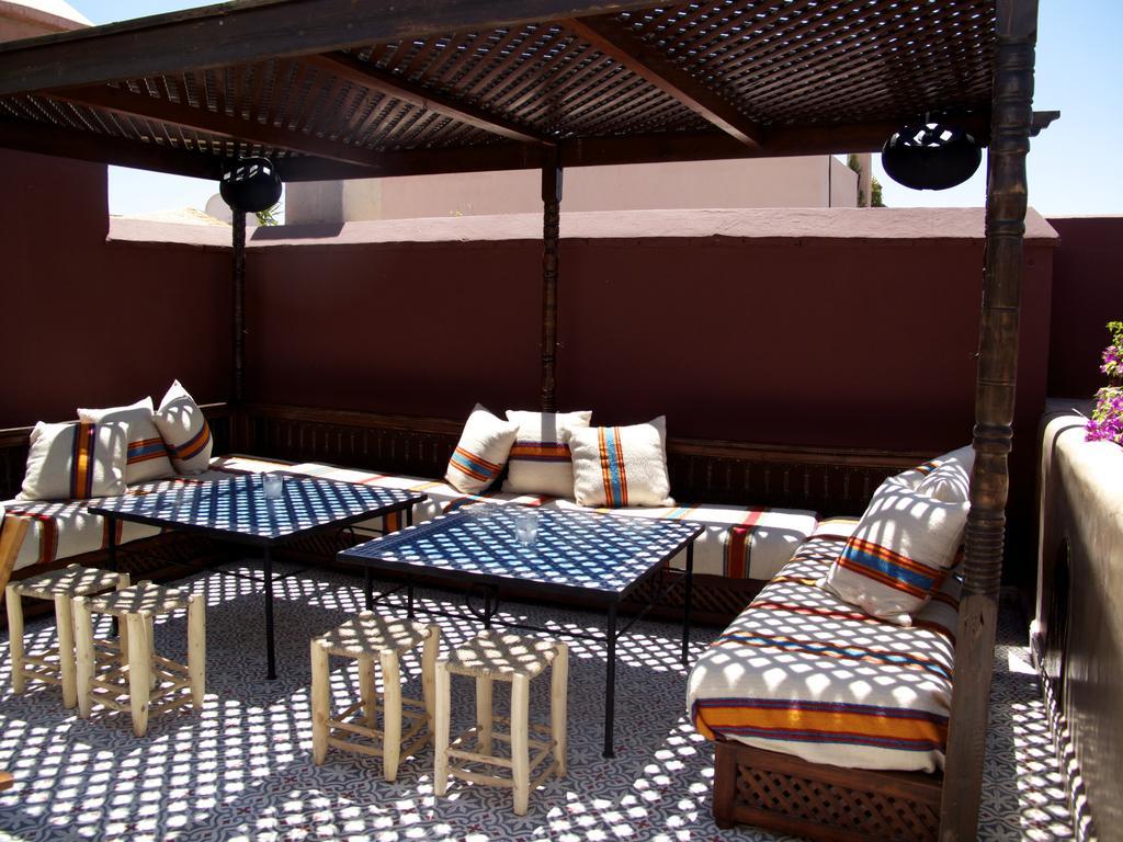 Hotel Riad Les Yeux Bleus Marrakesch Exterior foto