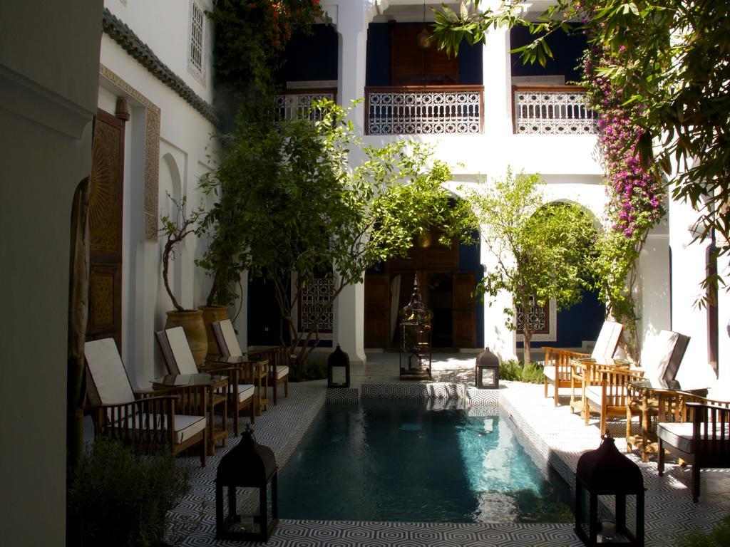 Hotel Riad Les Yeux Bleus Marrakesch Exterior foto