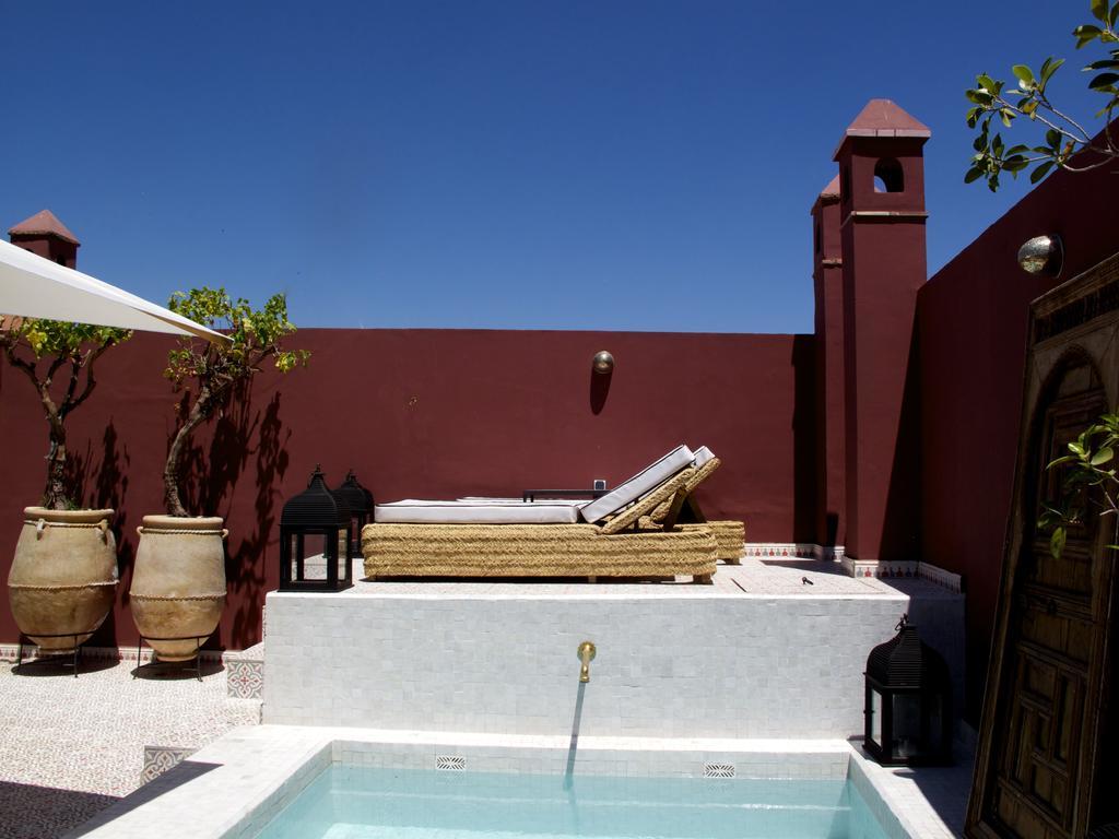 Hotel Riad Les Yeux Bleus Marrakesch Exterior foto