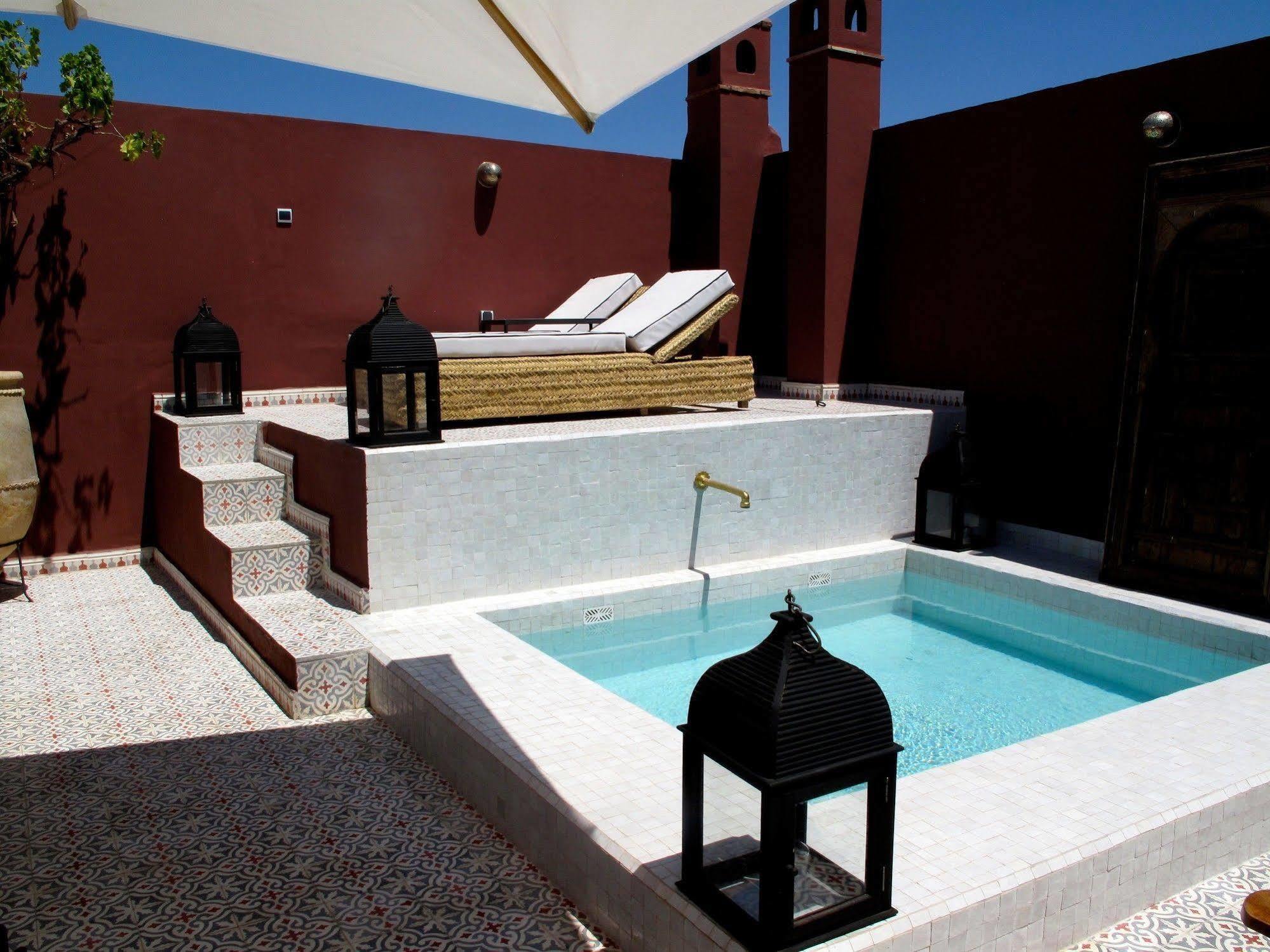 Hotel Riad Les Yeux Bleus Marrakesch Exterior foto