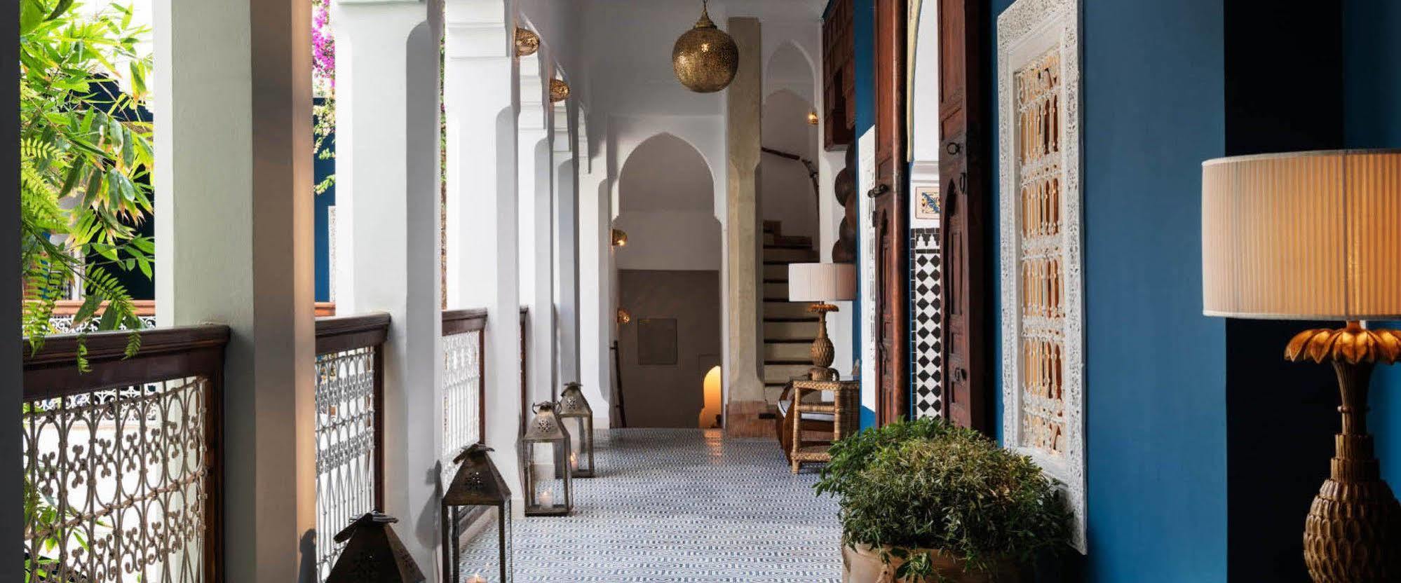 Hotel Riad Les Yeux Bleus Marrakesch Exterior foto