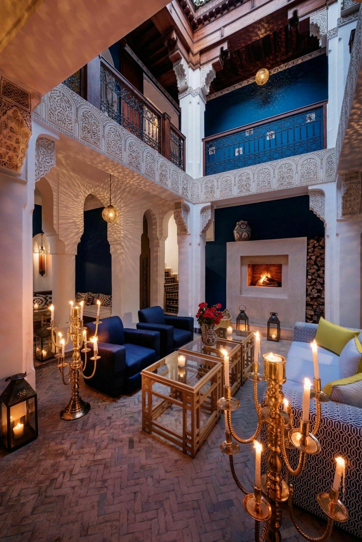 Hotel Riad Les Yeux Bleus Marrakesch Exterior foto