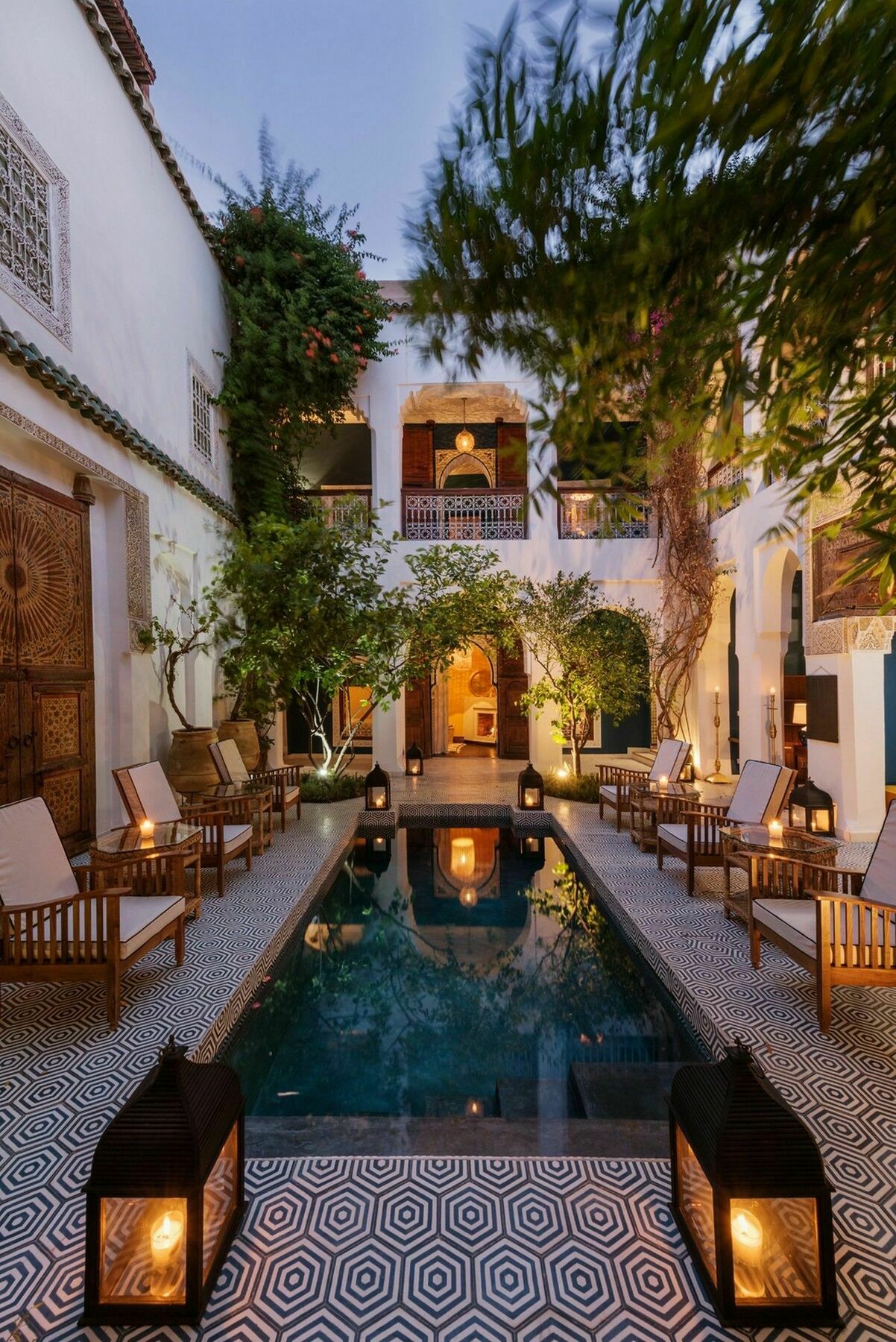 Hotel Riad Les Yeux Bleus Marrakesch Exterior foto